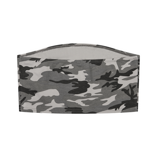 Camo Line — Cropped Tube Top