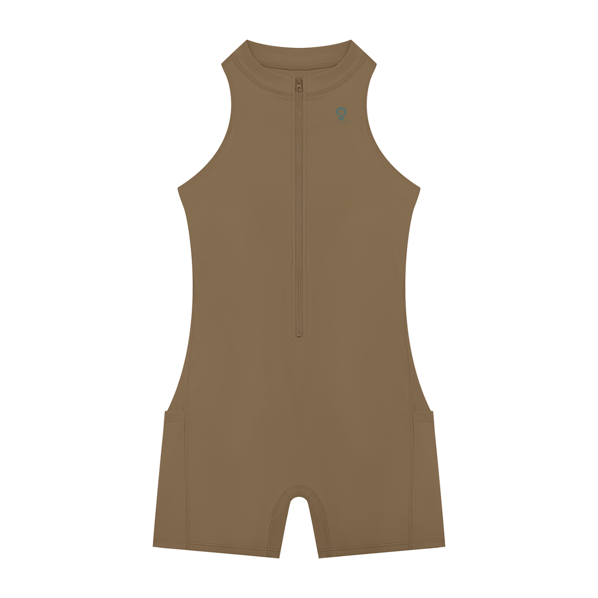 Women’s Quarter-Zip Yoga Romper