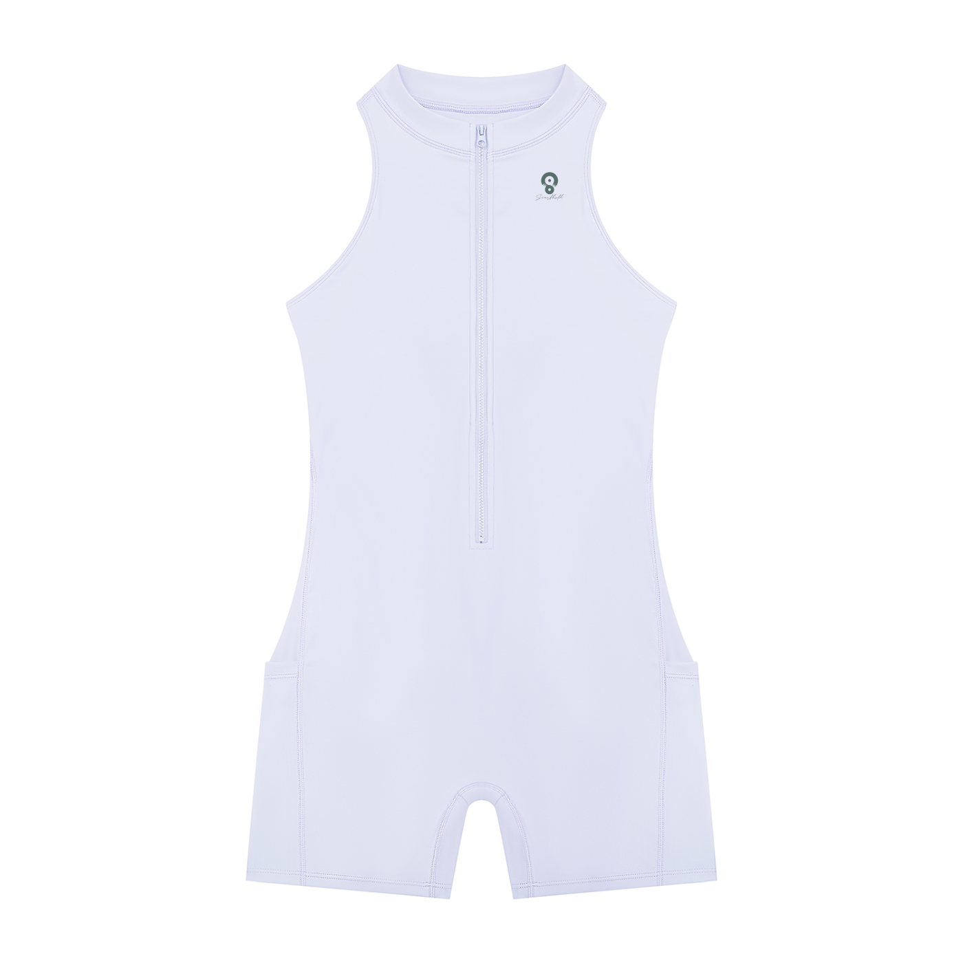 Women’s Quarter-Zip Yoga Romper