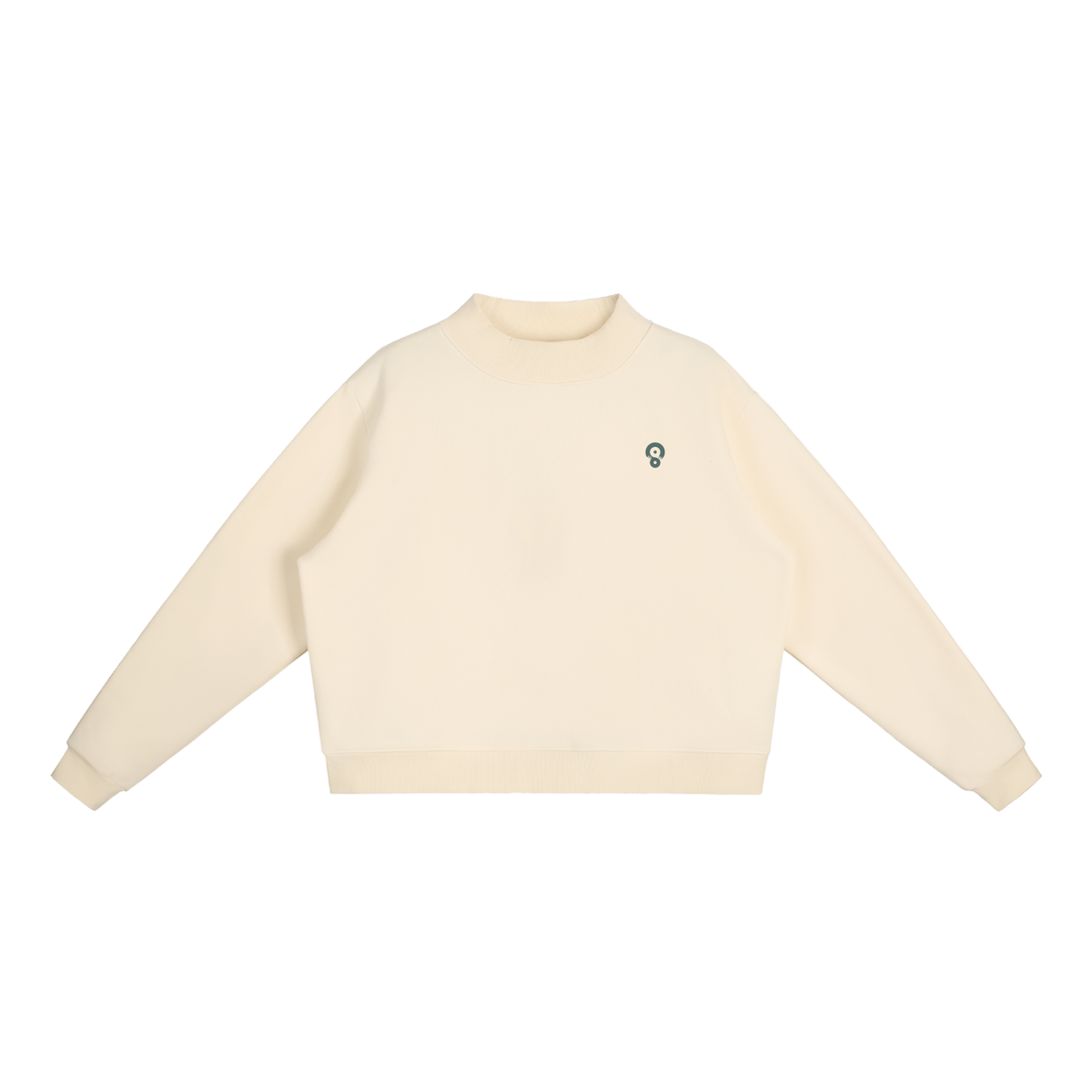 Women’s Essential Fleece Mock-Neck Sweatshirt