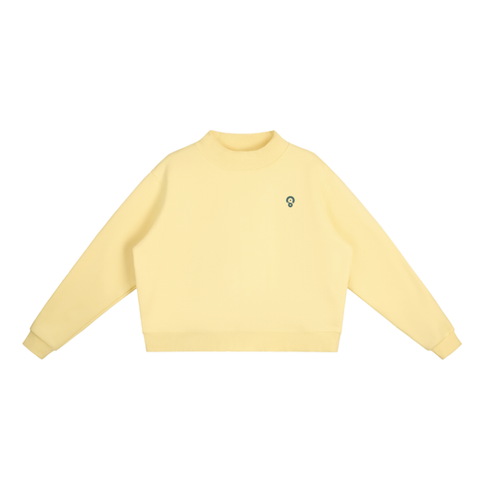 Women’s Essential Fleece Mock-Neck Sweatshirt