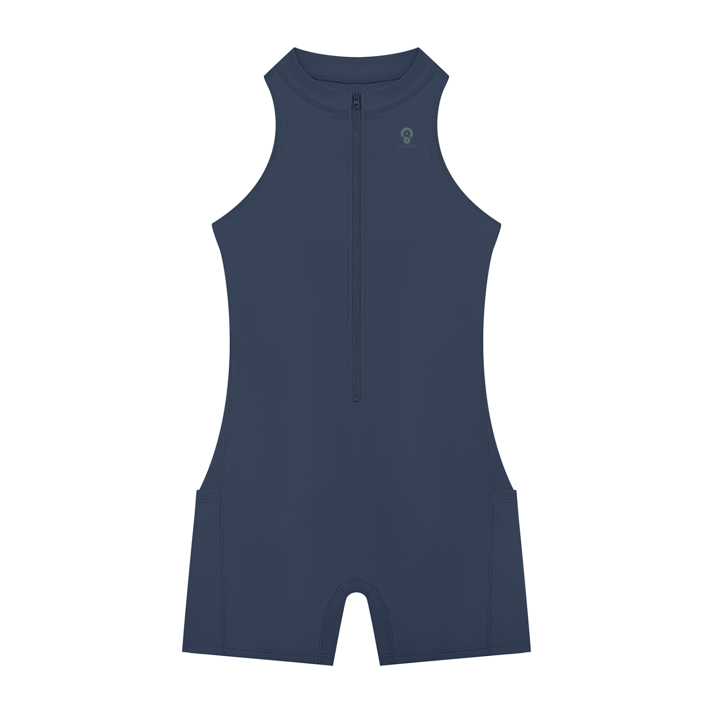Women’s Quarter-Zip Yoga Romper