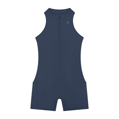 Women’s Quarter-Zip Yoga Romper
