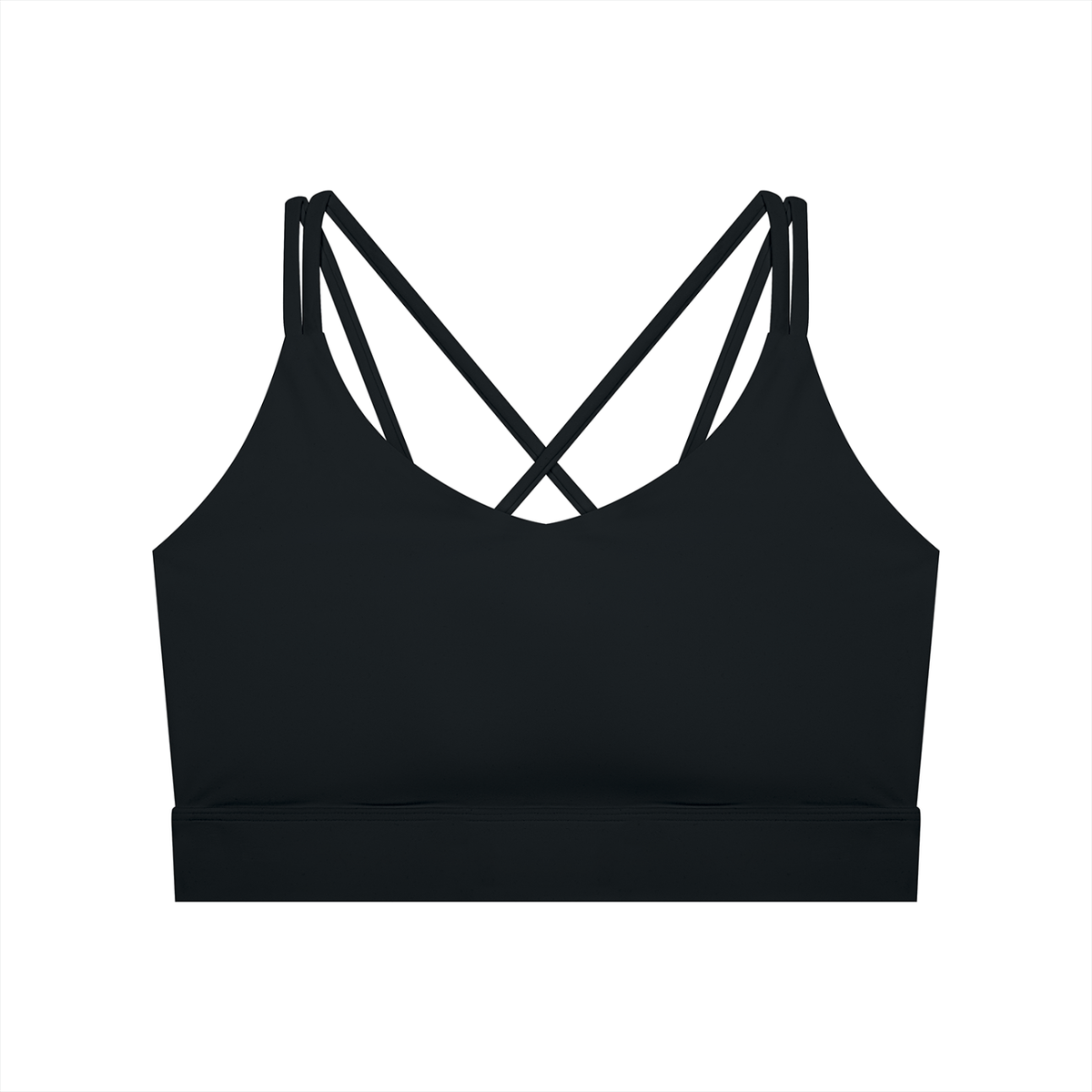 Women’s Lycra Cropped Sports Bra