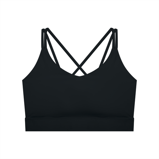 Women’s Lycra Cropped Sports Bra
