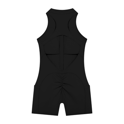 Women’s Quarter-Zip Yoga Romper