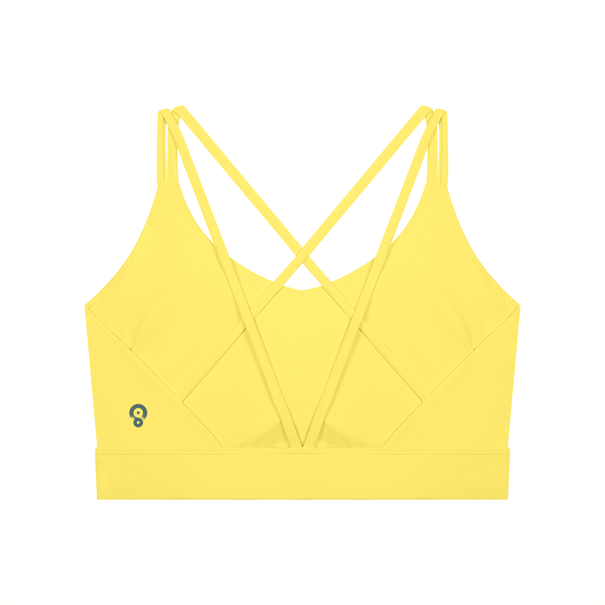 Women’s Lycra Cropped Sports Bra