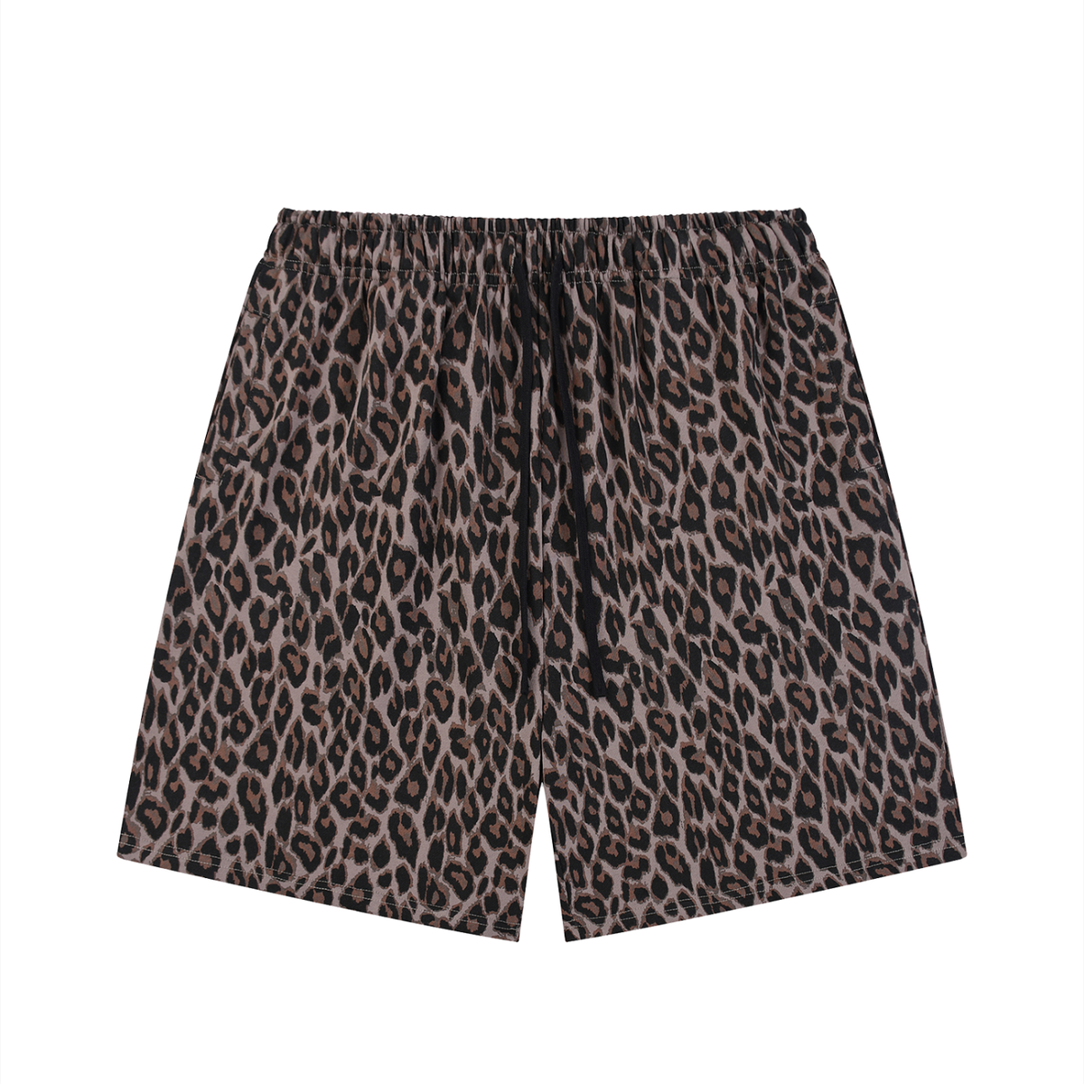 Camo Line — Heavyweight Leopard Drawstring Shorts