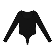 Mono Line — Long-Sleeve Yoga Bodysuit