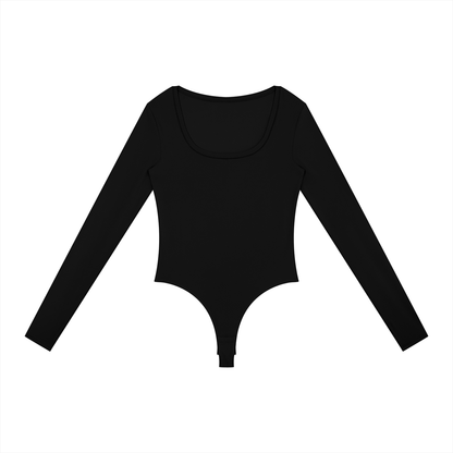 Women's Tight Long Sleeve Yoga Bodysuit