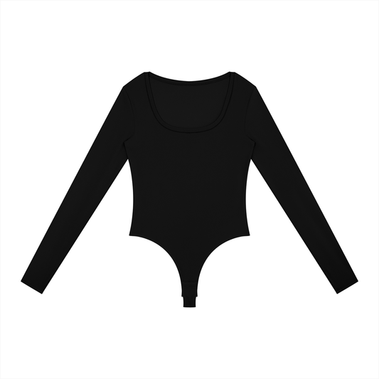 Mono Line — Long-Sleeve Yoga Bodysuit