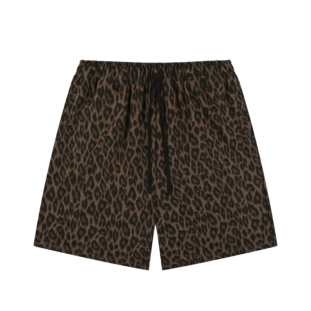 Camo Line — Heavyweight Leopard Drawstring Shorts