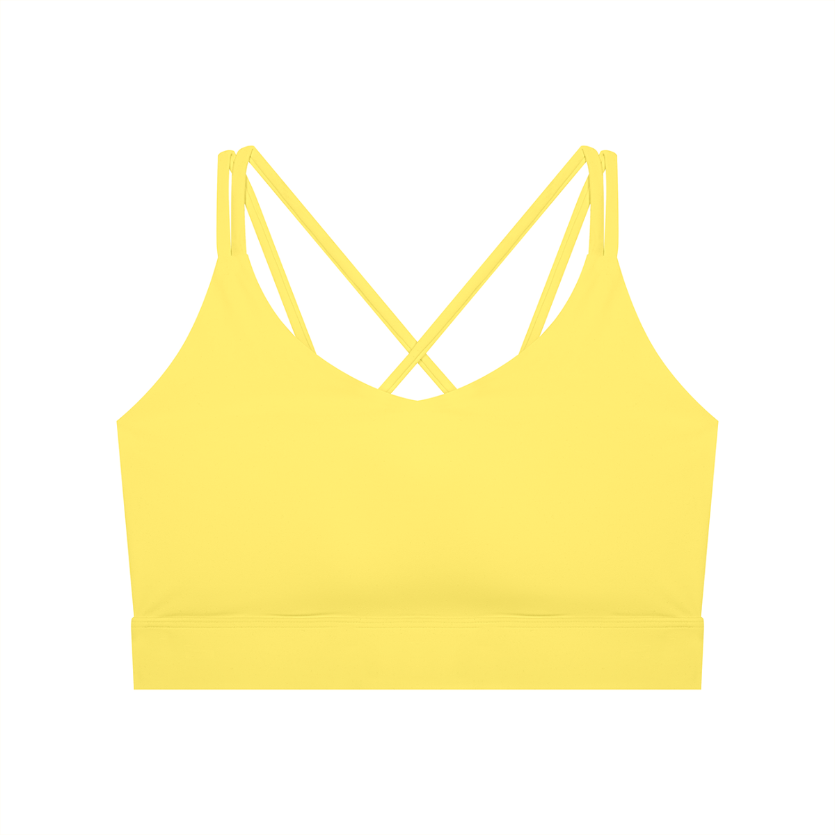 Women’s Lycra Cropped Sports Bra
