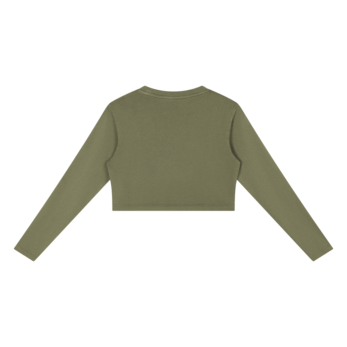 Contour Line | Women’s Mineral-Wash Cropped Sweatshirt