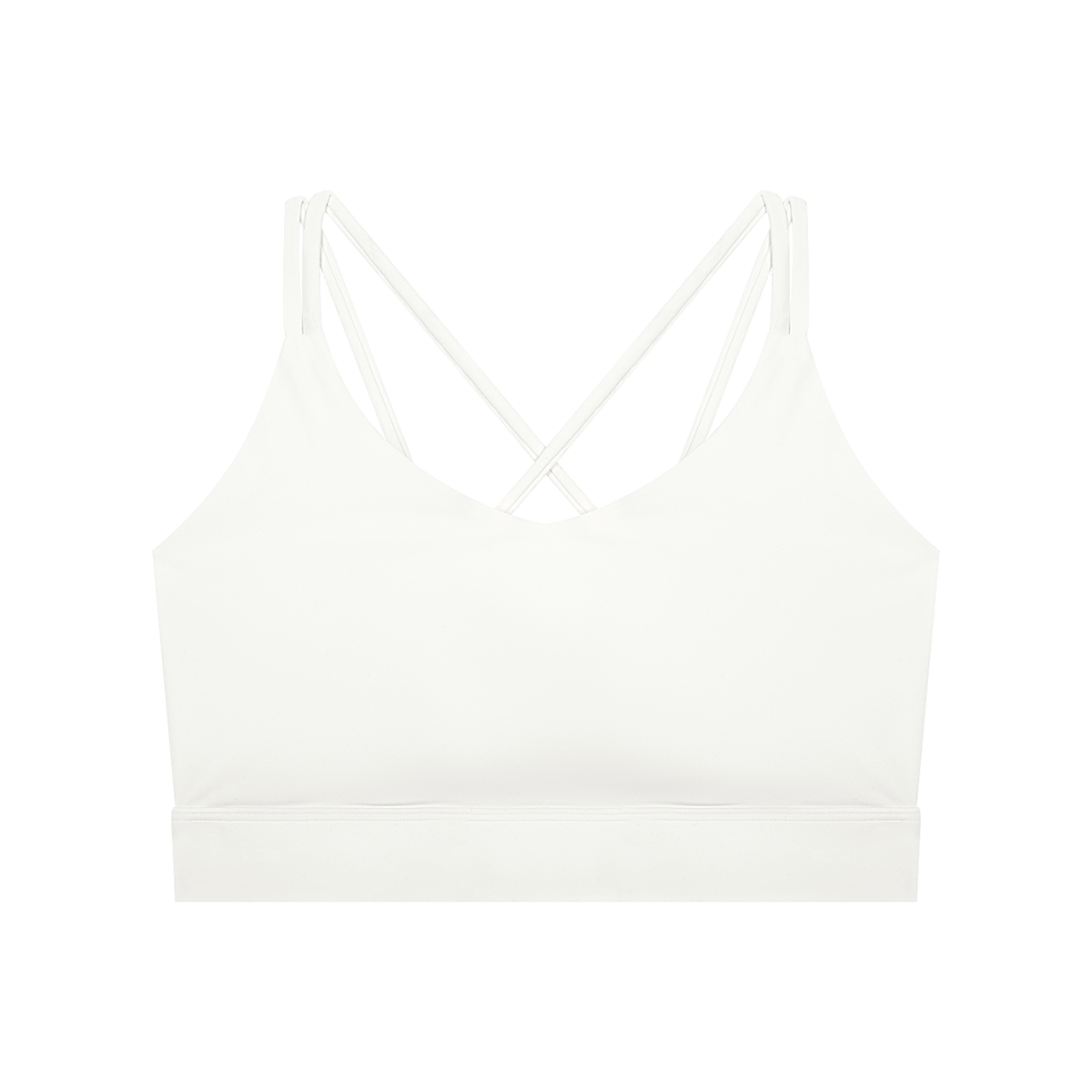 Women’s Lycra Cropped Sports Bra