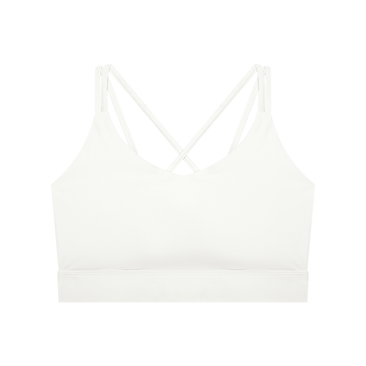 Women’s Lycra Cropped Sports Bra