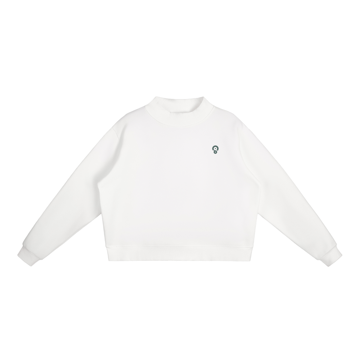 Women’s Essential Fleece Mock-Neck Sweatshirt