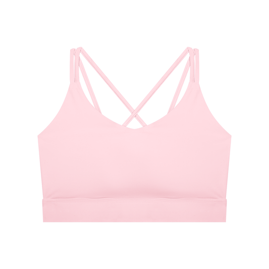 Women’s Lycra Cropped Sports Bra