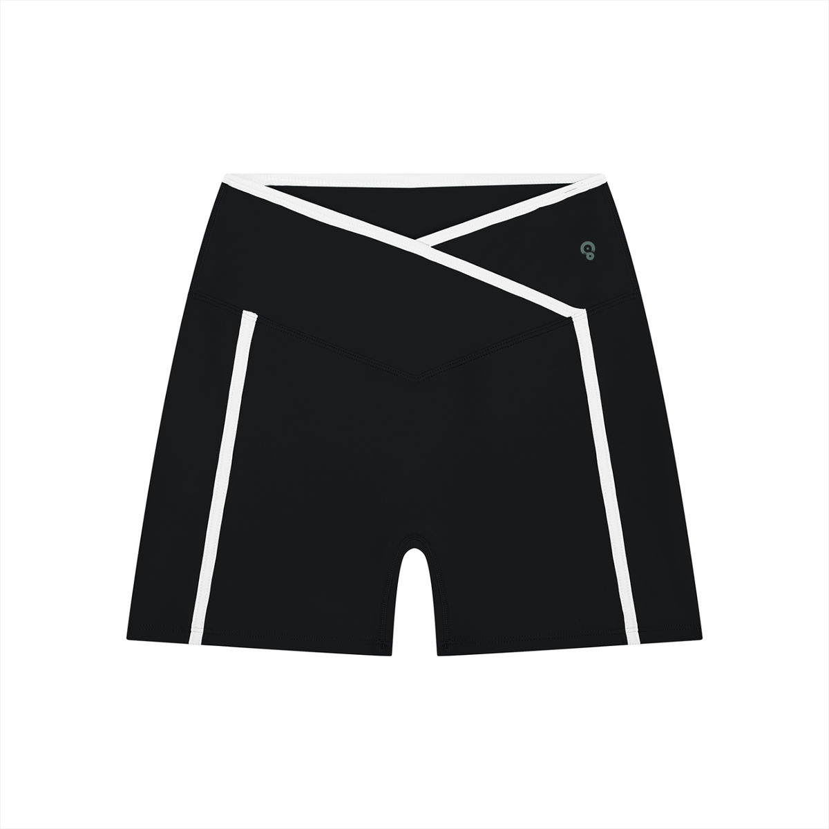 Women’s Colour-Block High-Rise Yoga Shorts