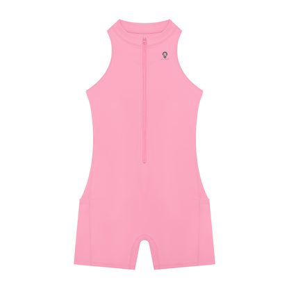 Women’s Quarter-Zip Yoga Romper