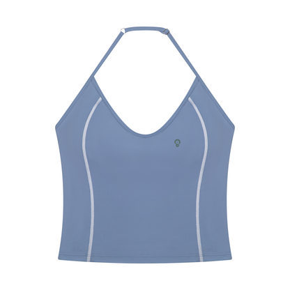 Women's Halter Neck Yoga Tank Top