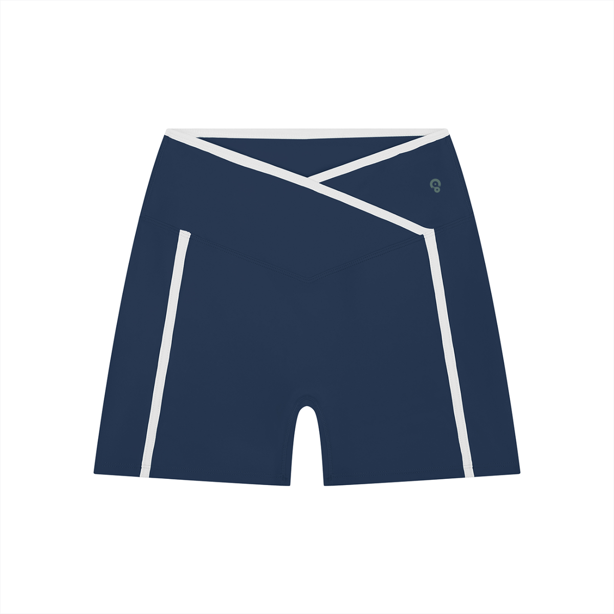 Women’s Colour-Block High-Rise Yoga Shorts