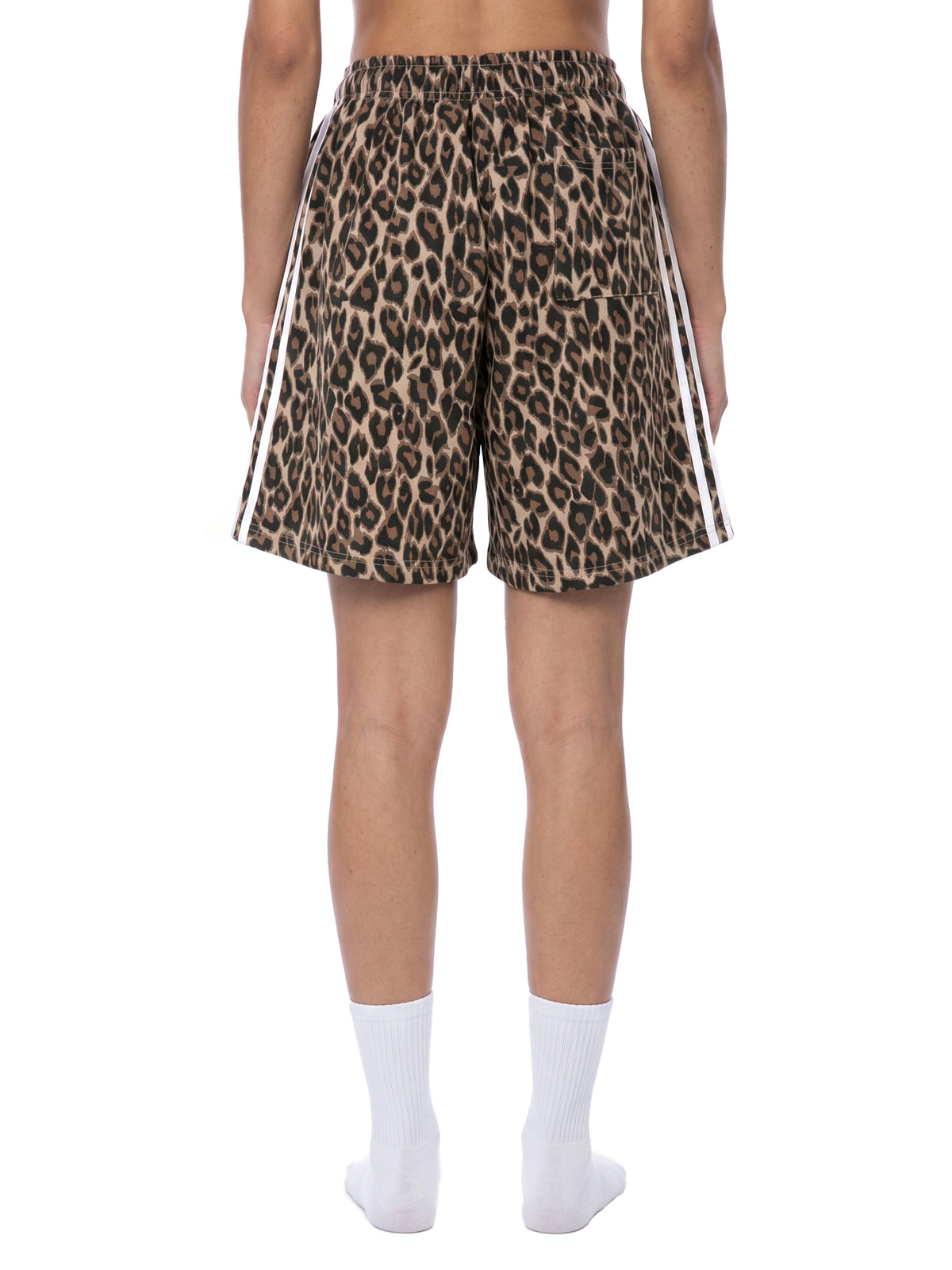 Camo Line — Heavyweight Leopard Drawstring Shorts