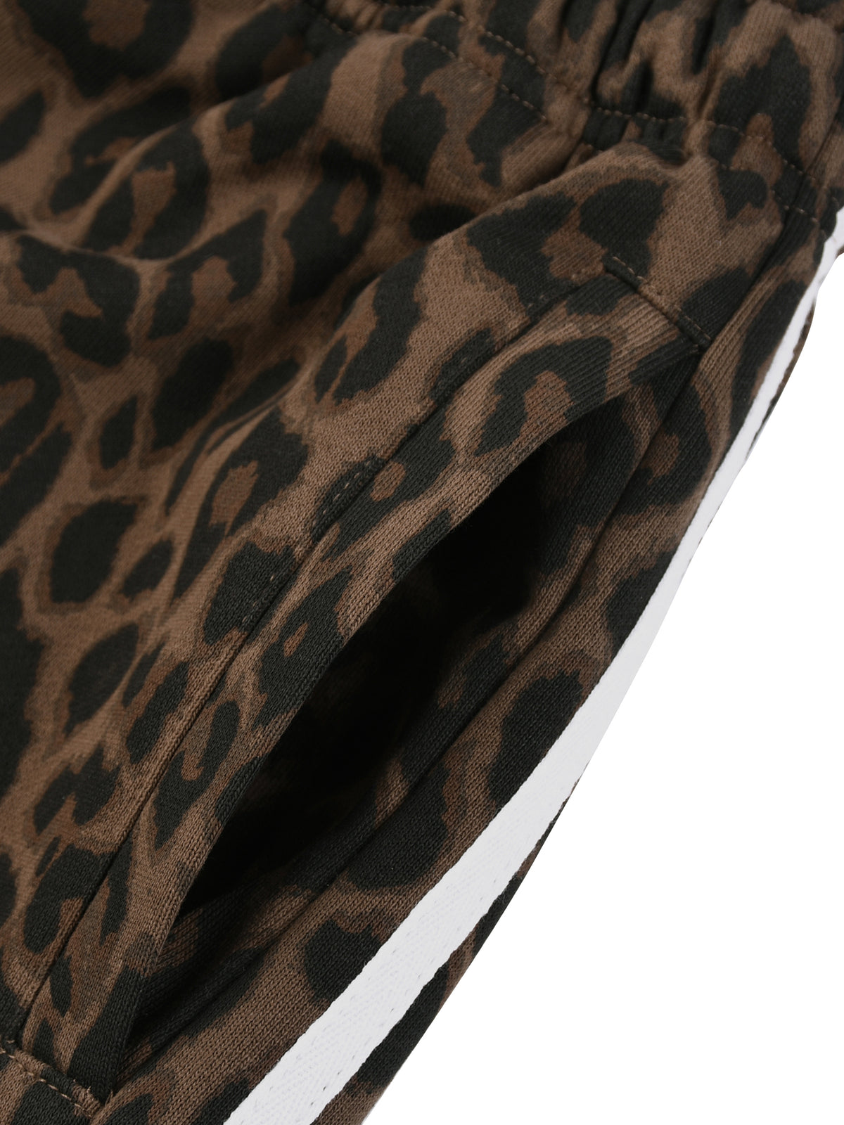 Camo Line — Heavyweight Leopard Drawstring Shorts
