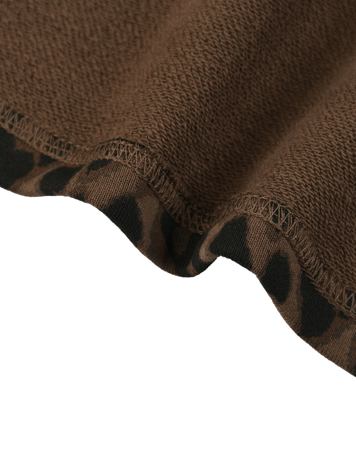 Camo Line — Heavyweight Leopard Drawstring Shorts