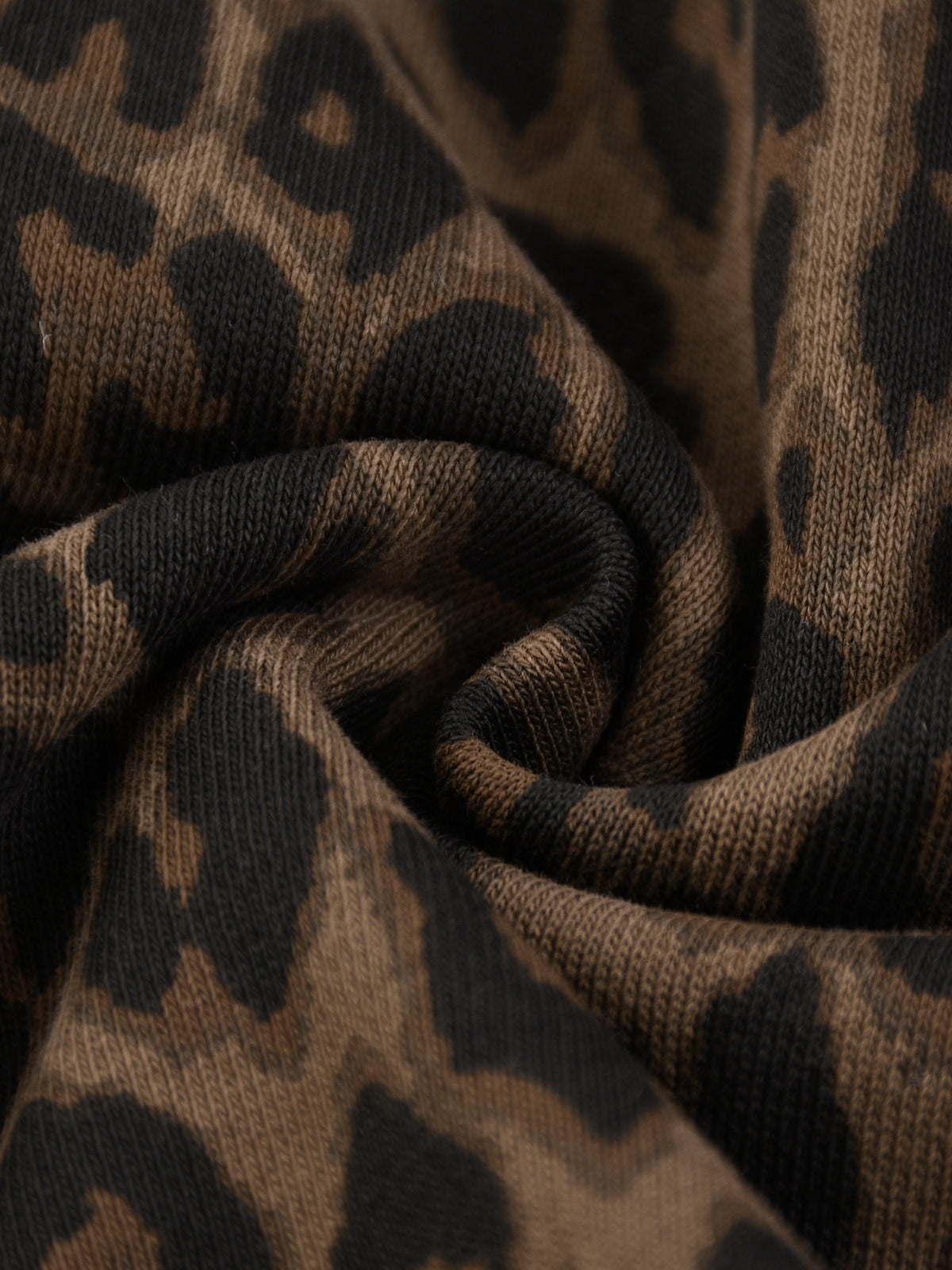 Camo Line — Heavyweight Leopard Drawstring Shorts