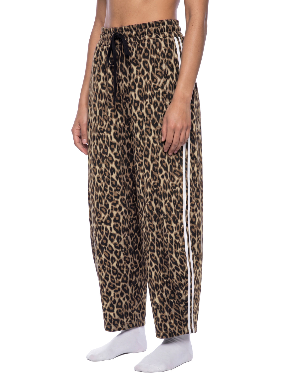 Camo Line — Leopard Barrel-Leg Sweatpants