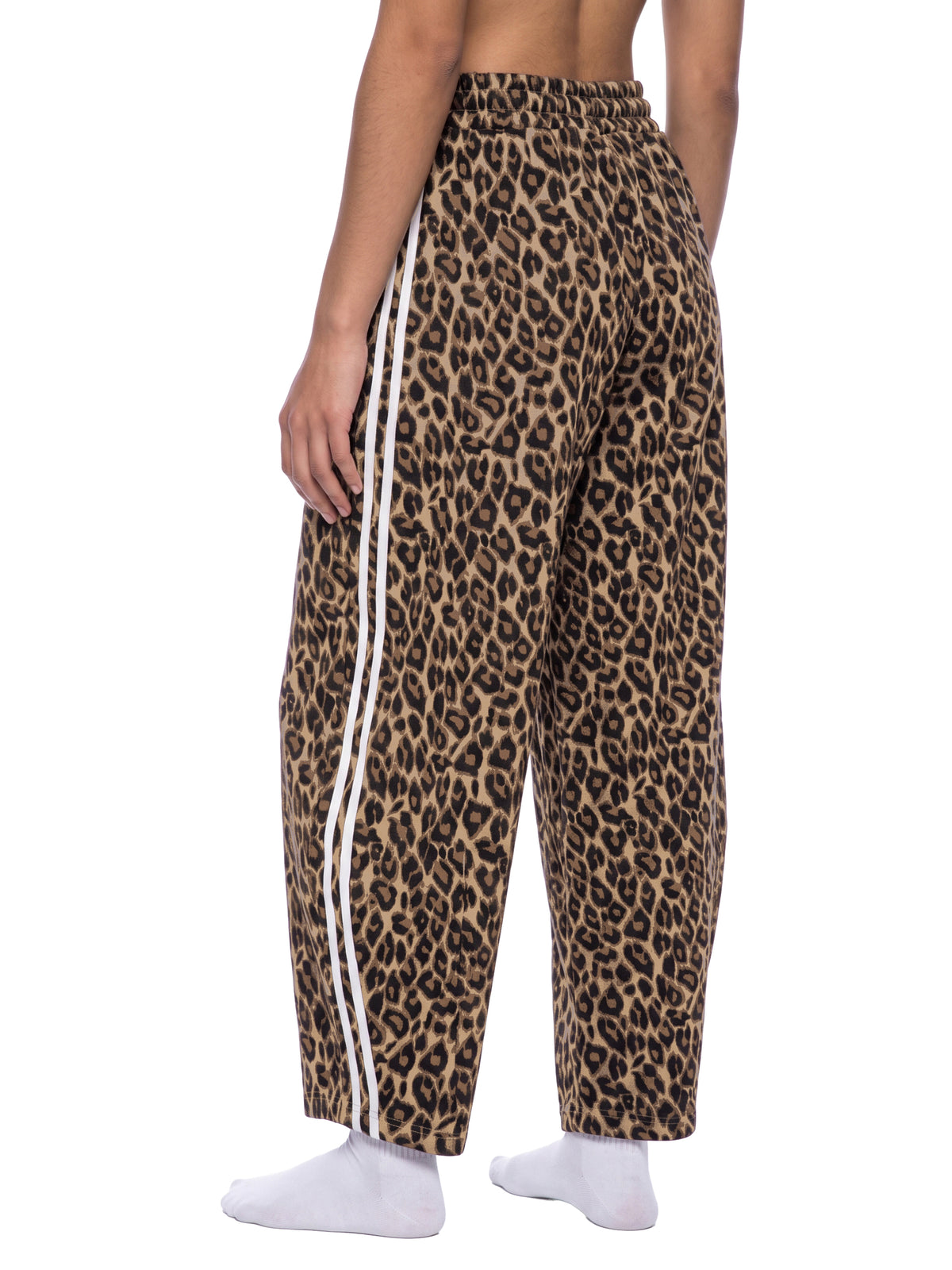 Camo Line — Leopard Barrel-Leg Sweatpants