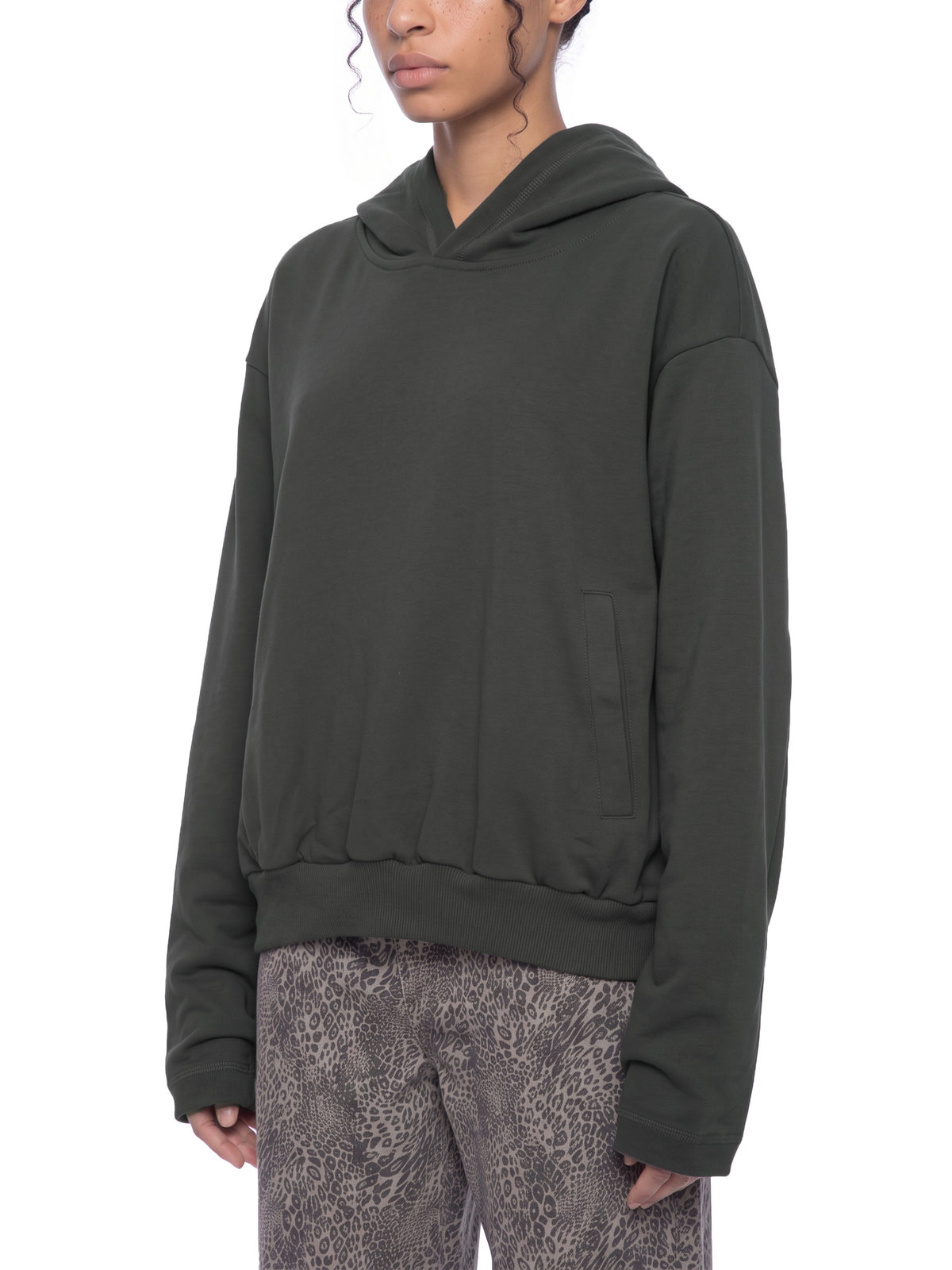 Oversized Drop-Shoulder Hoodie