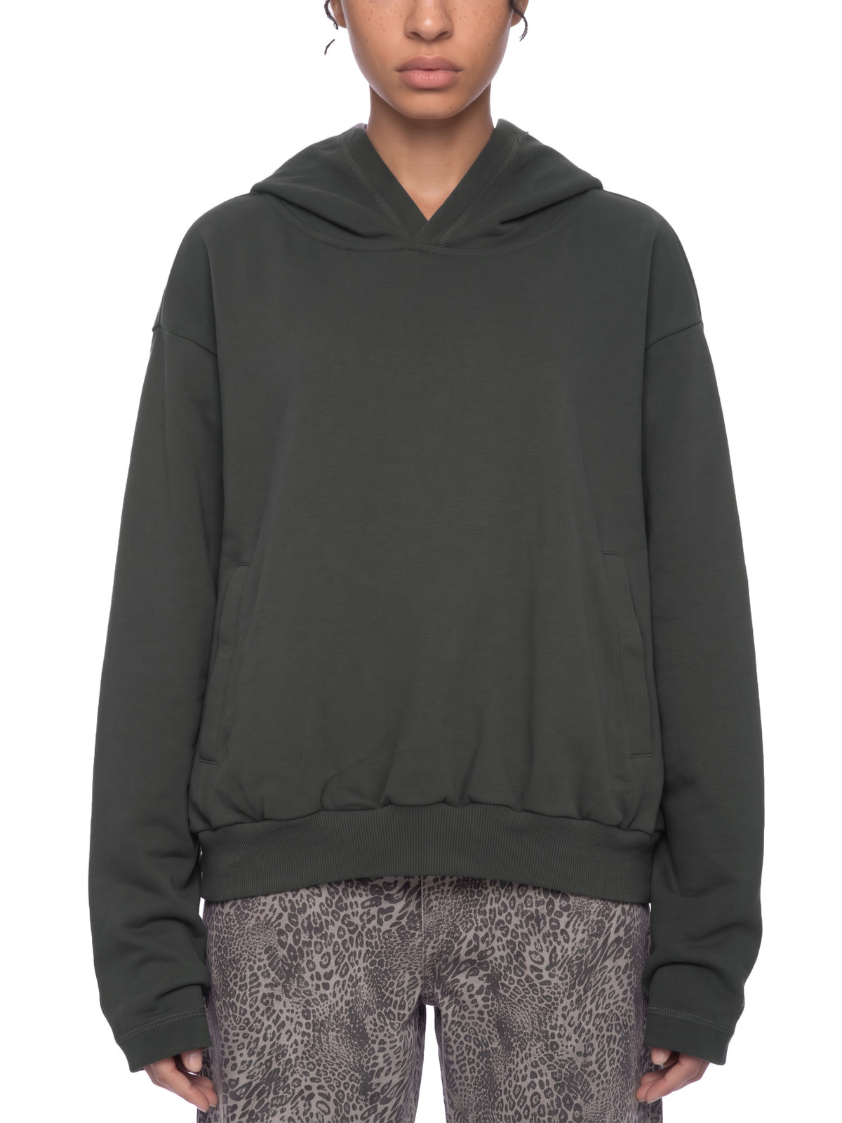 Oversized Drop-Shoulder Hoodie