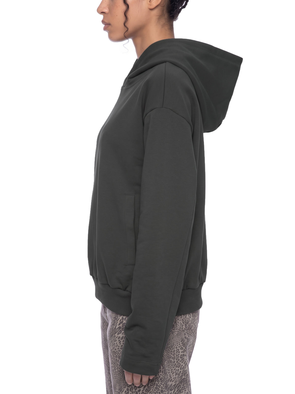Oversized Drop-Shoulder Hoodie