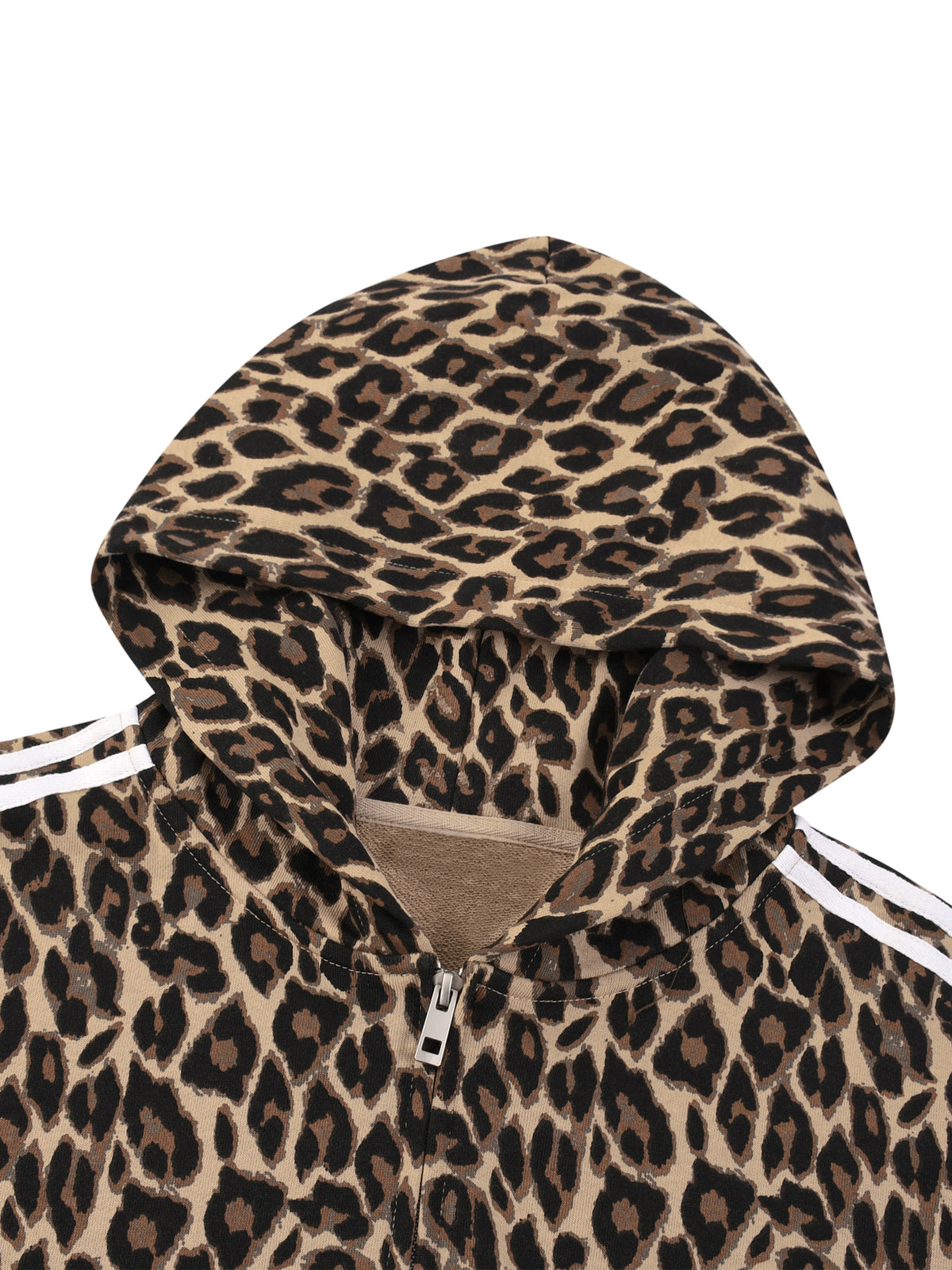 Camo Line — Heavyweight Leopard Full-Zip Hoodie