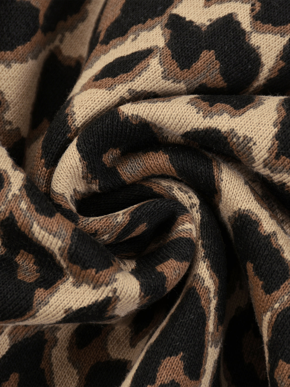 Camo Line — Heavyweight Leopard Full-Zip Hoodie