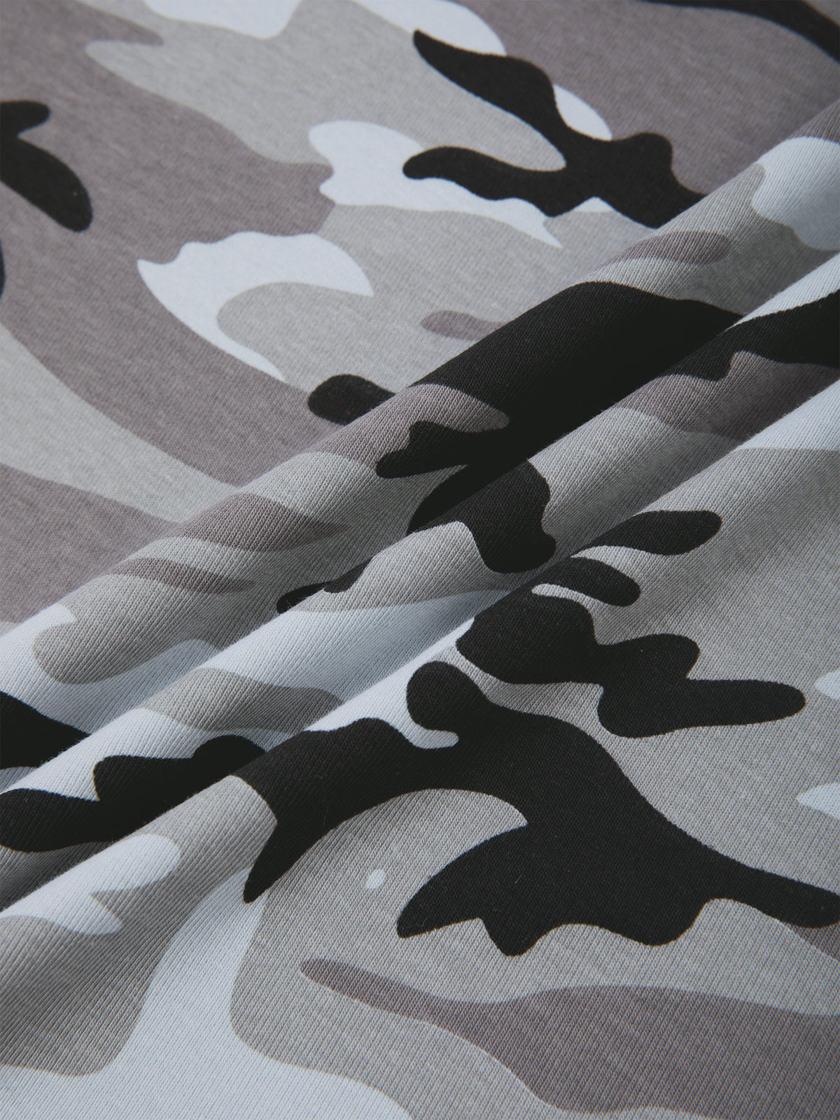 Women's Camo Off-Shoulder Crop T-Shirt
