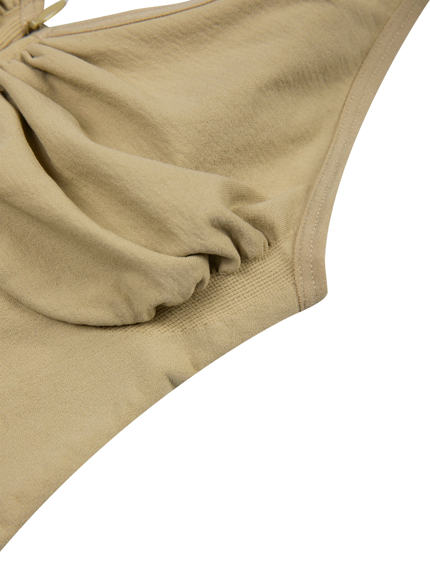 Women’s Full-Zip Ruched Bodysuit