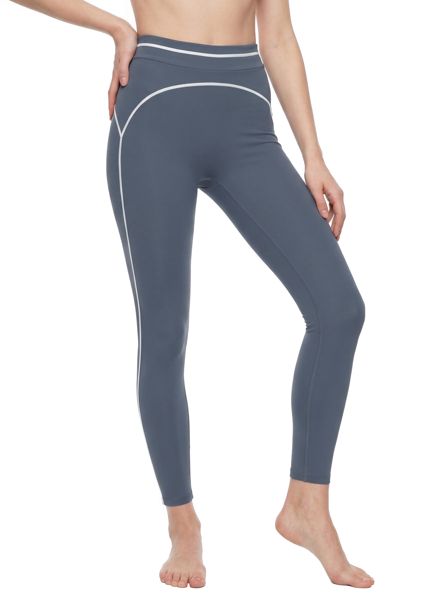Women's High Rise Topstitching Leggings