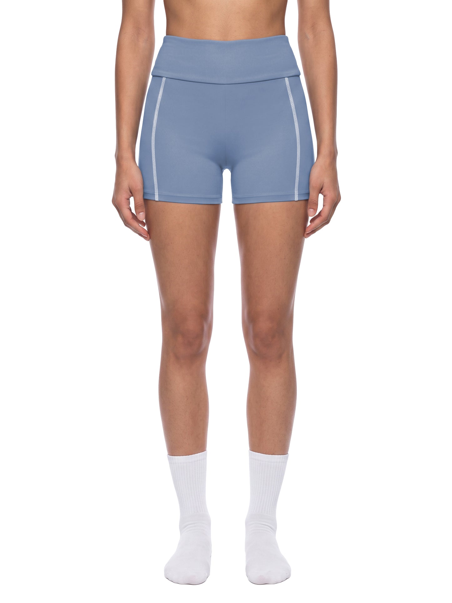 Women's High Waisted Yoga Biker Shorts