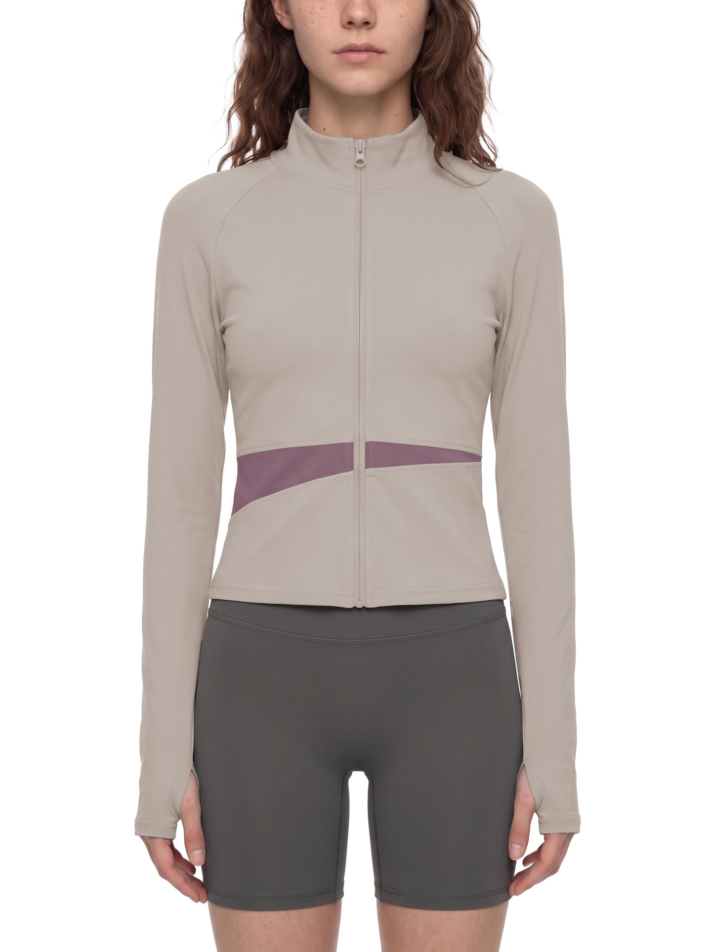 Women's Paneled Yoga Jacket