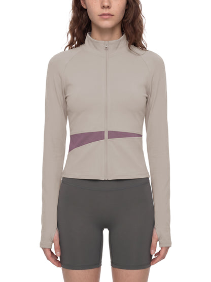 Women's Paneled Yoga Jacket