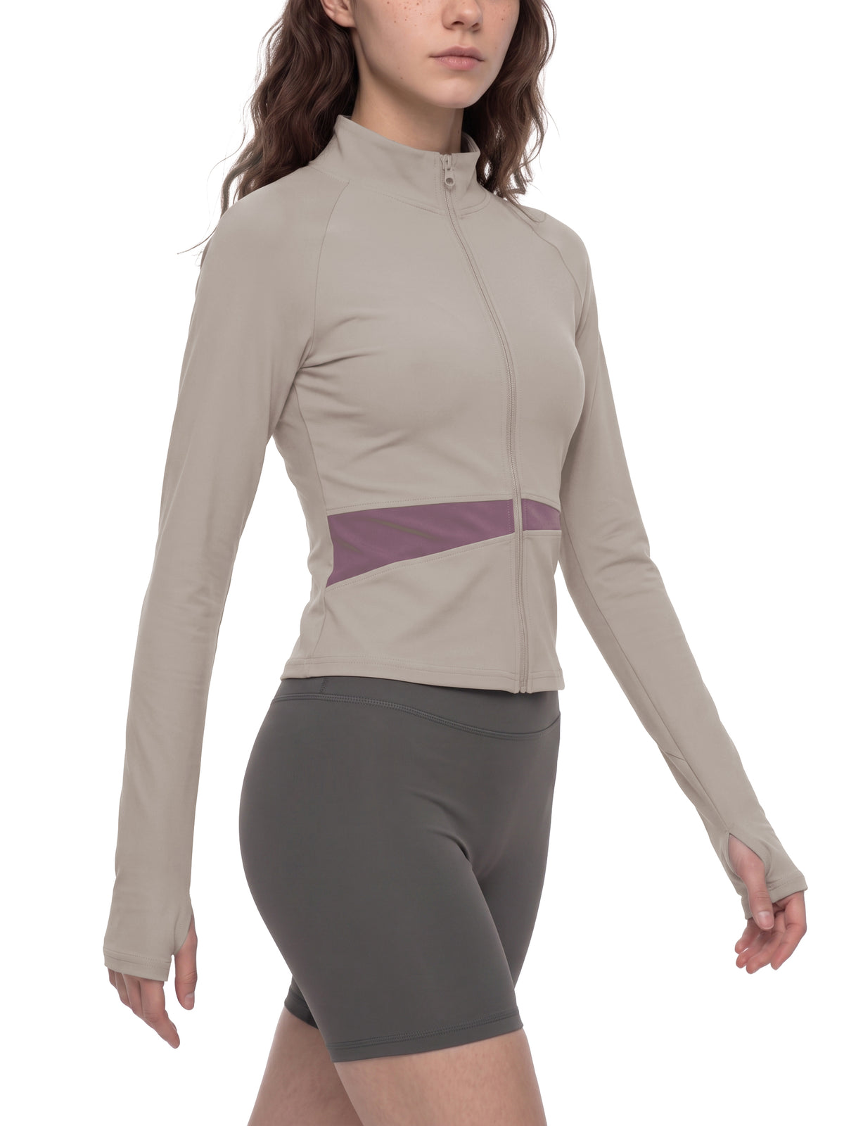 Women's Paneled Yoga Jacket