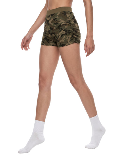 Women's Slim Camo Shorts