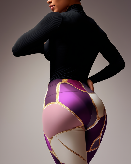 KINTSUGI BURNISHED ORCHID #A1 COMFORT LEGGING