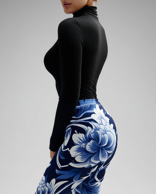 PORCELAIN BLUE #A1 COMFORT LEGGING