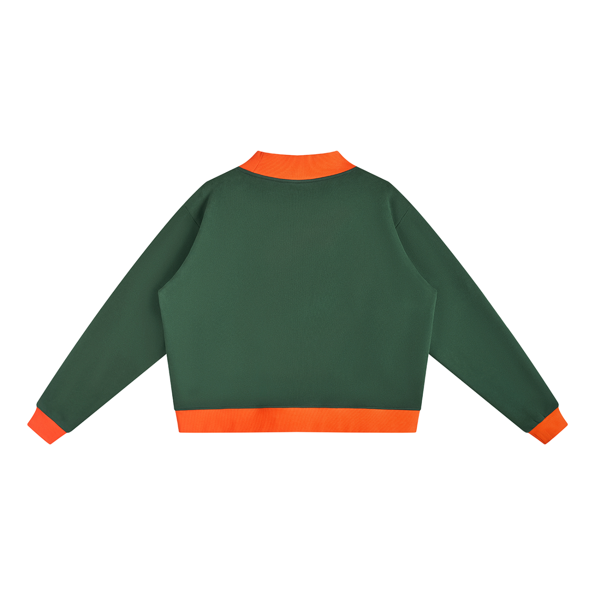 Women’s Fleece Mock-Neck Crew Sweatshirt