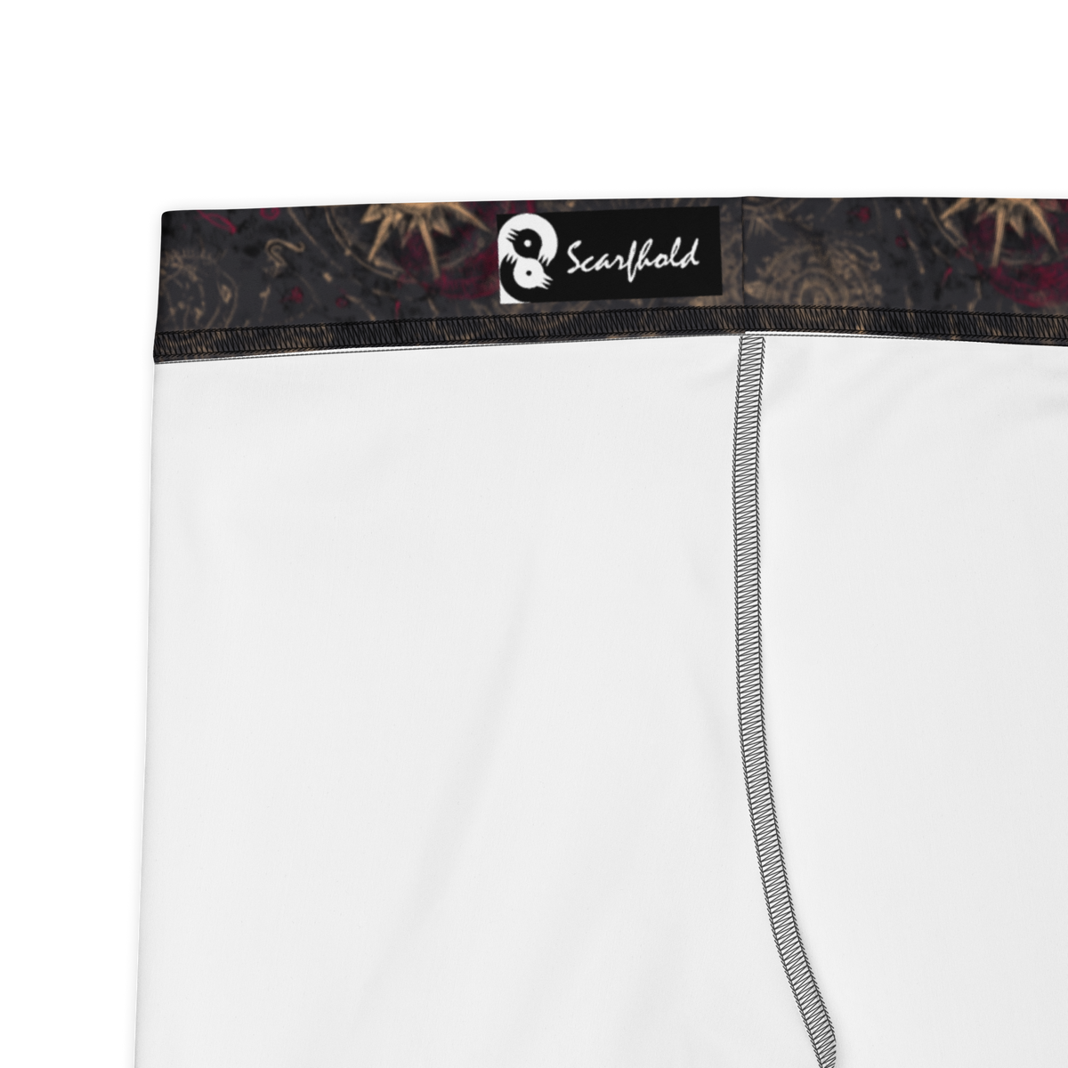 Astrarium mid-rise comfort leggings, fabric and construction details.