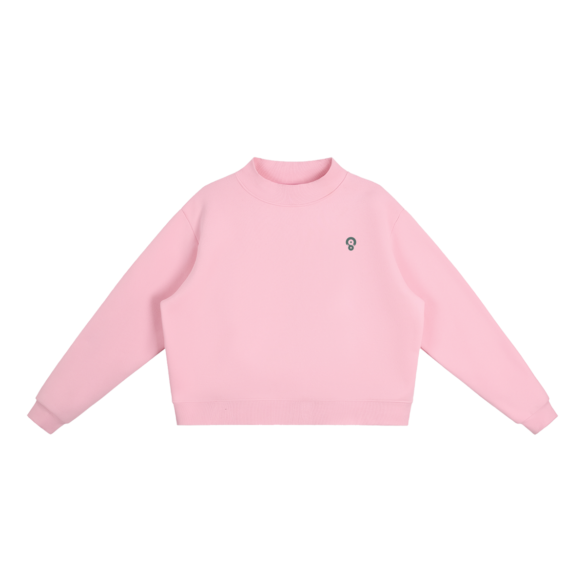 Women’s Essential Fleece Mock-Neck Sweatshirt